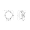 Rigid Industries 360-Series 4in LED Off-Road Spot Beam - RGBW (Pair) - Thumbnail Image 27