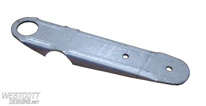 Steel RotopaX Mounting tab with tie down options – weld on - bracket-01