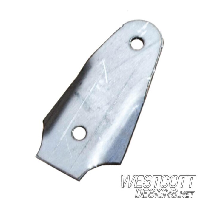 Steel RotopaX Mounting tab weld on - braket-04a