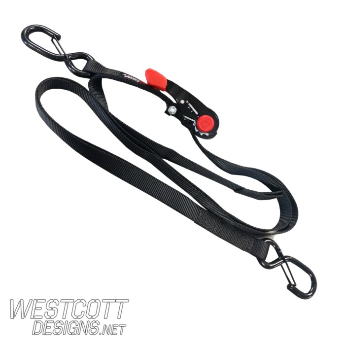 Cooler 1″ Ratchet Tie down With Snap Hooks And Soft Tie - cooler-strap-2_1024x1024@2x