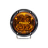 Rigid Industries 360-Series 4in Fog w/ Amber PRO Lens - White (Pair) - Thumbnail Image 2