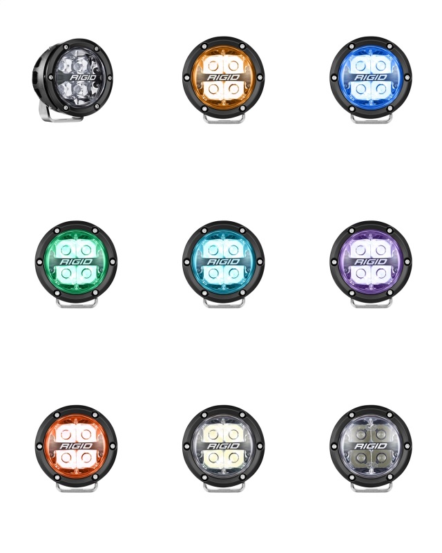 Rigid Industries 360-Series 4in LED Off-Road Spot Beam - RGBW (Pair) - Image 6