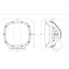 Rigid Industries Adapt XP w/ Amber PRO Lens (Pair) - Thumbnail Image 4