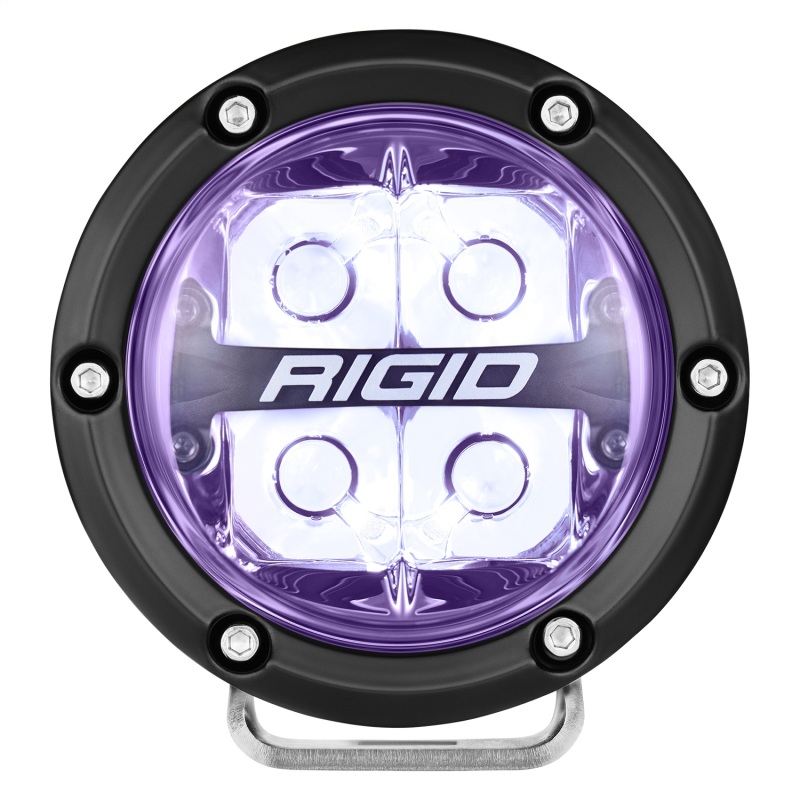 Rigid Industries 360-Series 4in LED Off-Road Spot Beam - RGBW (Pair) - Image 9