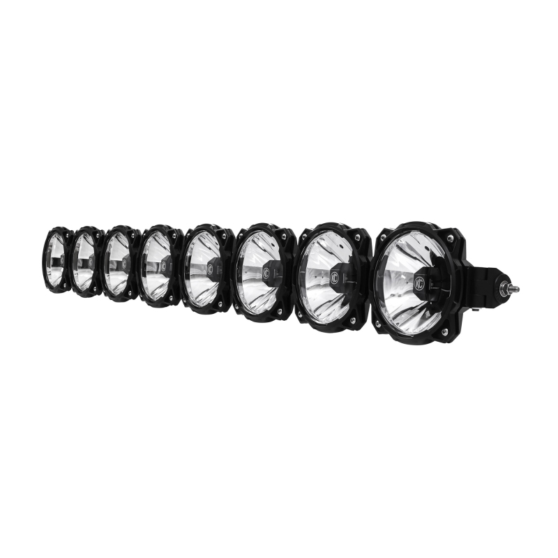 KC HiLiTES Universal 50in. Pro6 Gravity LED 8-Light 160w Combo Beam Light Bar (No Mount) - Image 18