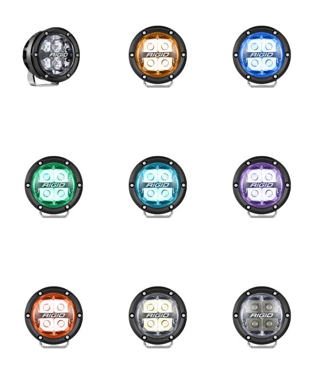Rigid Industries 360-Series 4in LED Off-Road Spot Beam - RGBW (Pair) - Image 14