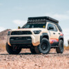 6th Gen 4Runner Race Against Blindness Edition with Westcott Designs Modular Roof Rack with KC Gravity Light Bar Light Bracket from Westcott Designs 3