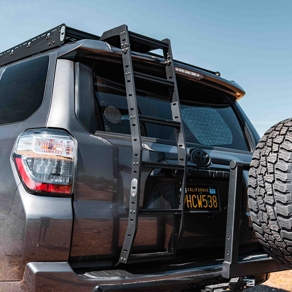 5th Gen 4Runner Westcott Designs Rear Hatch Ladder Version 1.0 Lifestyle 3