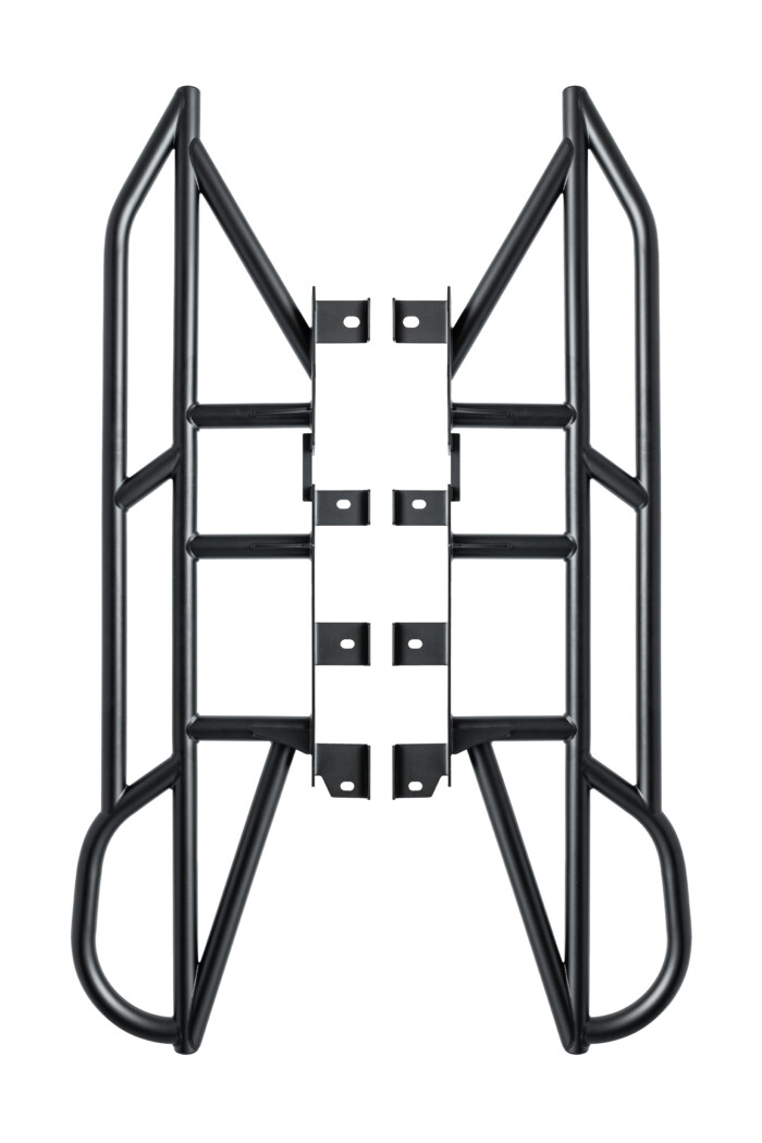 2024 Toyota Land Cruiser LC250 Westcott Designs Rock Sliders with Kick-Out and No Top Plates Top View