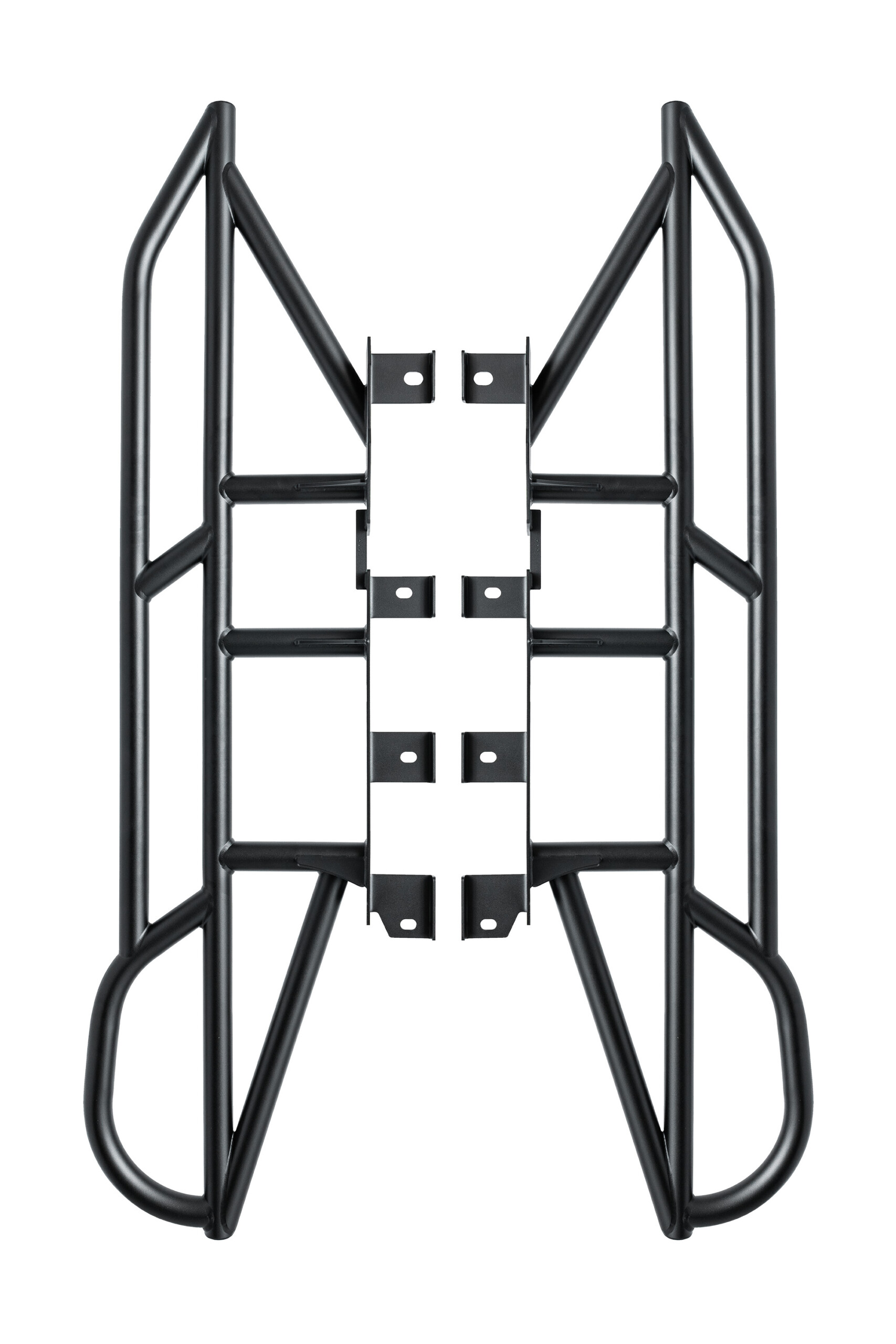 2024 Toyota Land Cruiser LC250 Westcott Designs Rock Sliders with Kick-Out and No Top Plates Top View