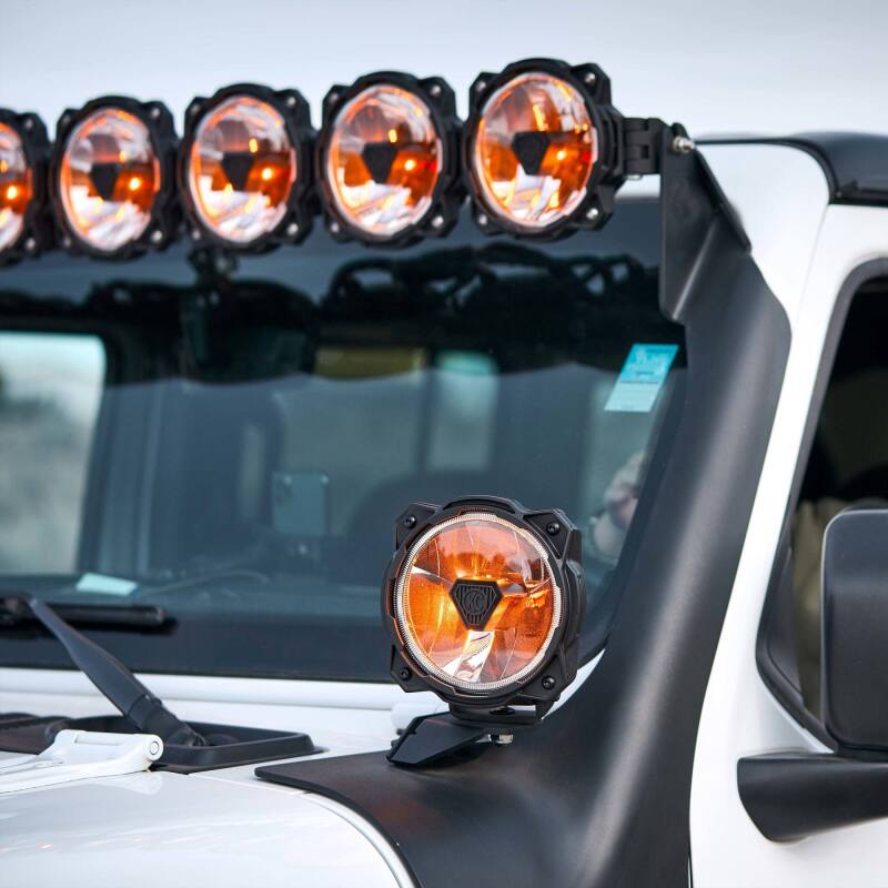 KC HiLiTES Gravity Titan LED 6in. - Pair Pack (SAE Driving Beam) - Image 5