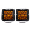 Rigid Industries D-Series Spot w/ Amber PRO Lens (Pair) - Thumbnail Image 1