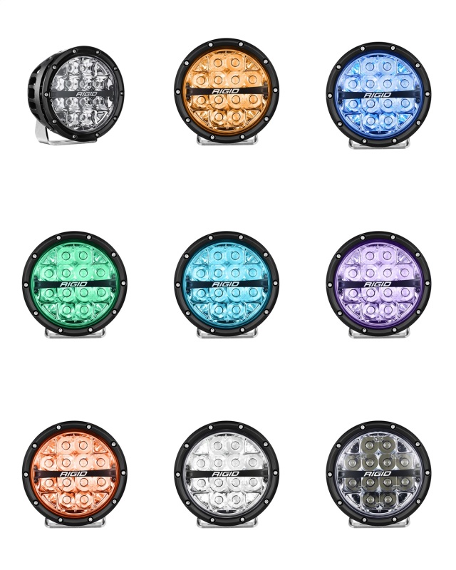 Rigid Industries 360-Series 6in LED Off-Road Drive Beam - RGBW (Pair) - Image 8