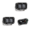 Baja Designs Universal S2 SAE Spot LED (Pair) - Clear - Thumbnail Image 1