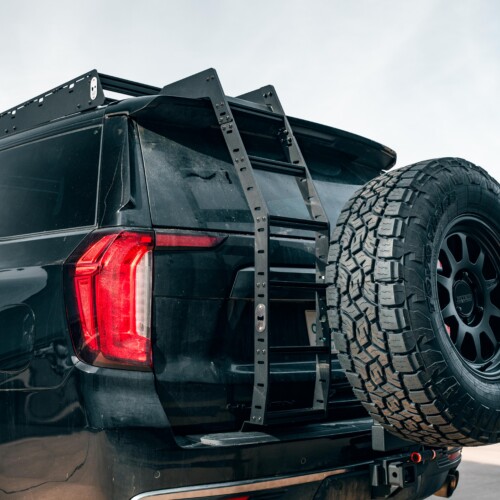 2021-2025 GMC Yukon or 2021-2025 Chevrolet Tahoe with Westcott Designs Ladder 6