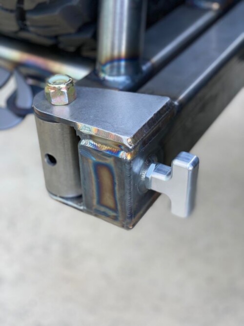 Universal Modular Spare Tire Carrier Rack - Westcott Designs