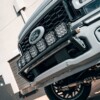 5th Gen - Ford F-250, F-350, F-450, F-550 Westcott Designs LIght Bar - Version 2 with Baja Designs XL7 Linkable Lights - Lifestyle 6