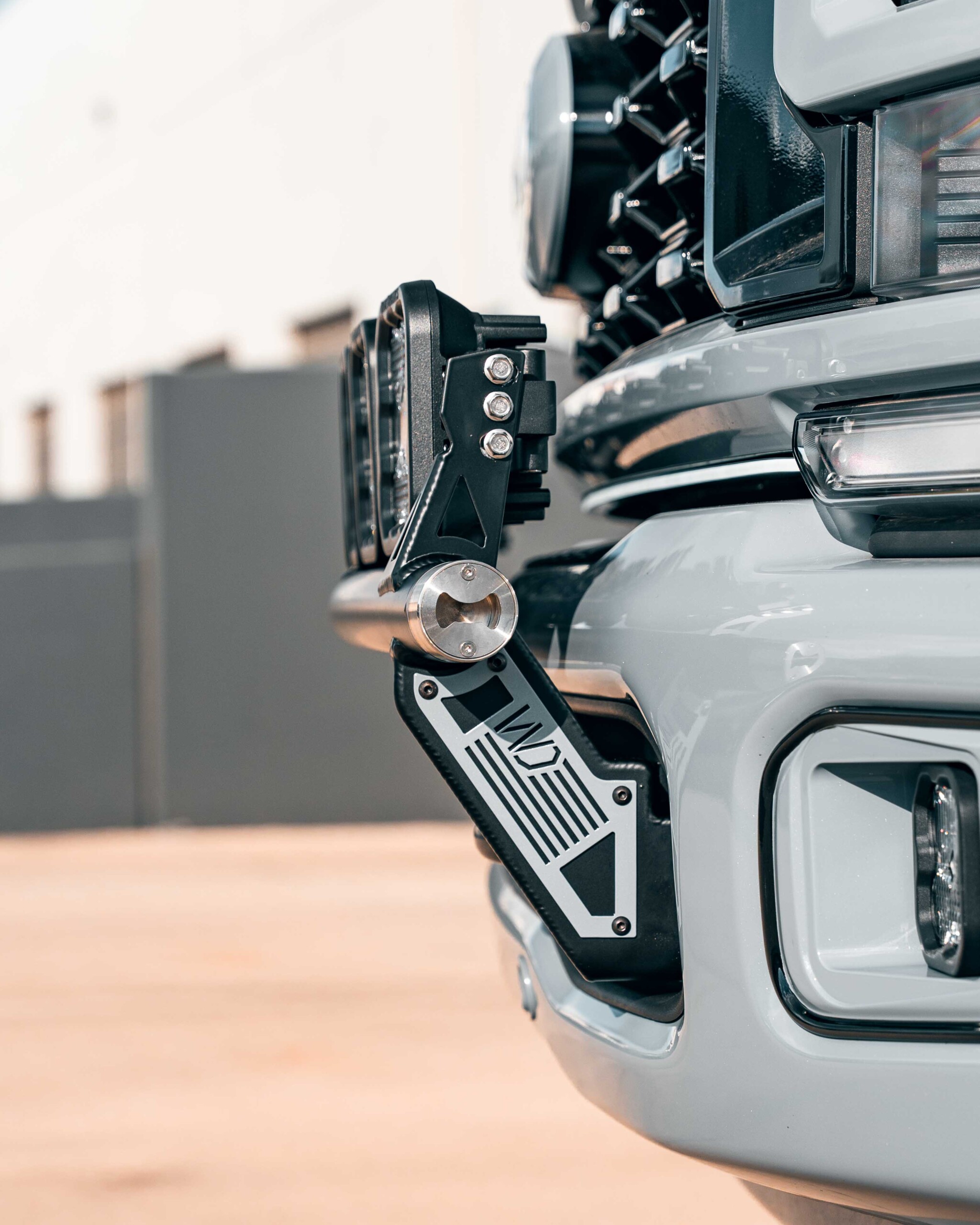 5th Gen - Ford F-250, F-350, F-450, F-550 Westcott Designs LIght Bar - Version 2 with Baja Designs XL7 Linkable Lights - Lifestyle 7