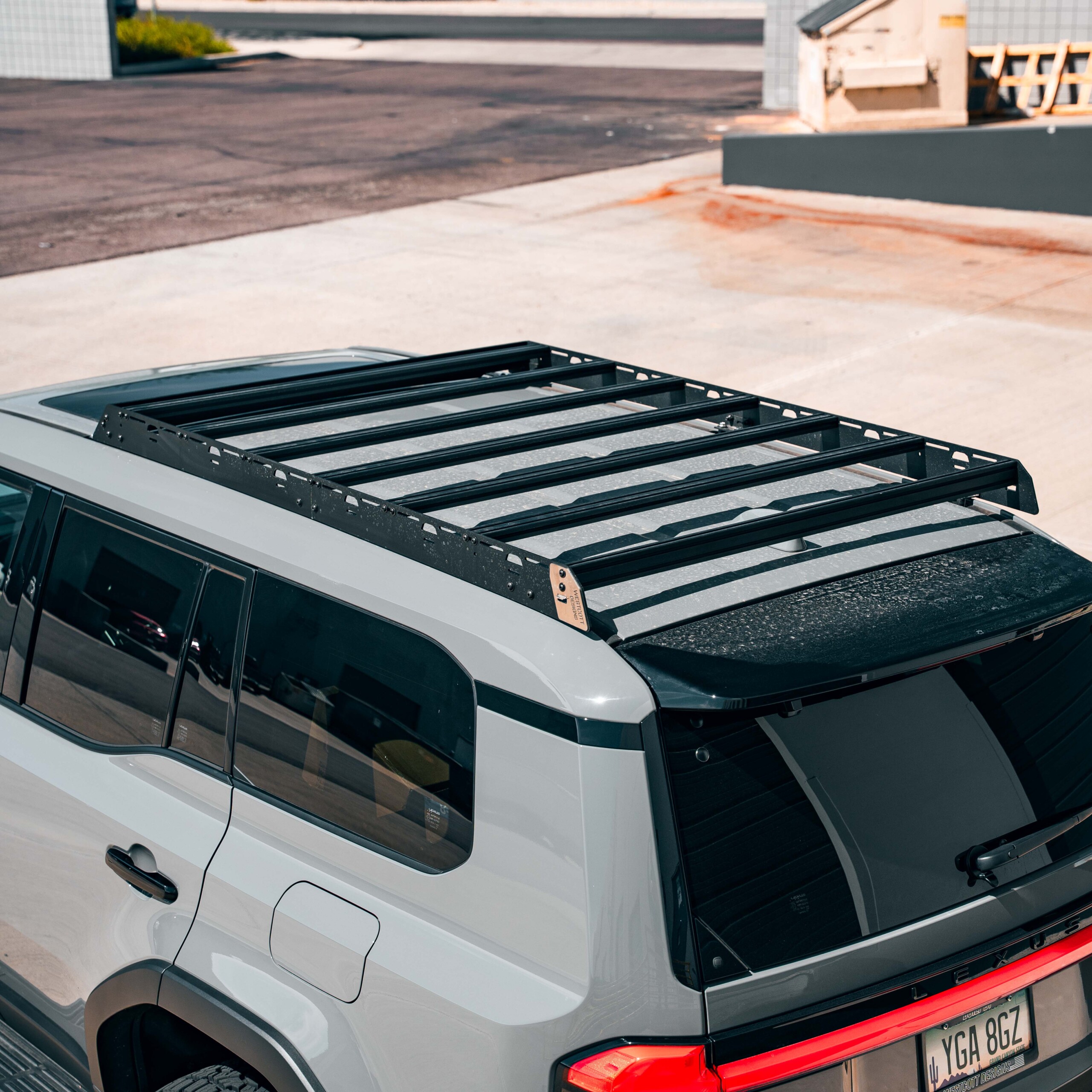 Lexus GX550 3/4 Roof Rack by Westcott Designs - lifestyle 12