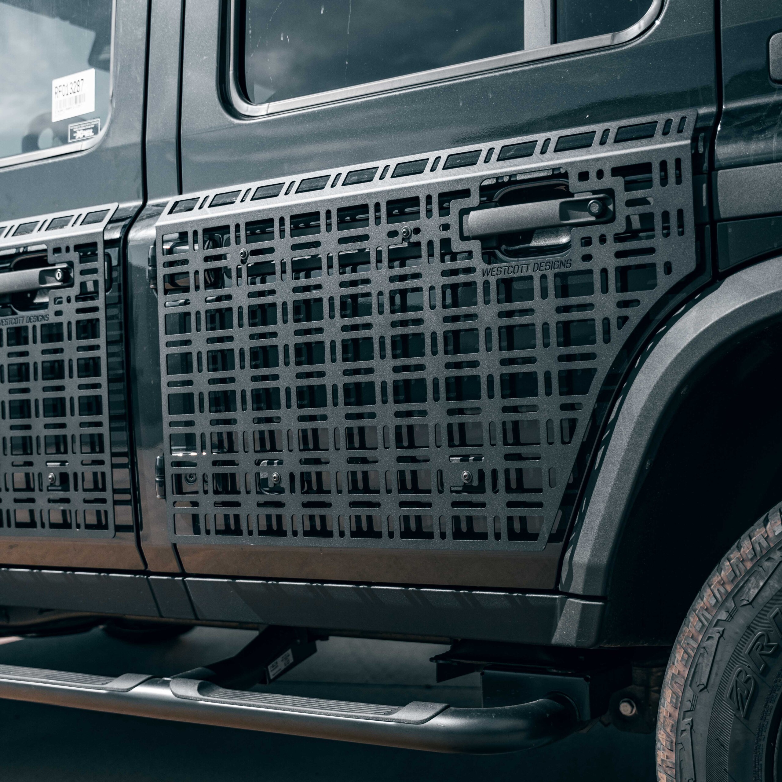 2024-2025 INEOS’s 1st Generation Grenadier with Westcott Design’s Rear Door Molle Panel Set by Westcott Designs - Lifestyle 10