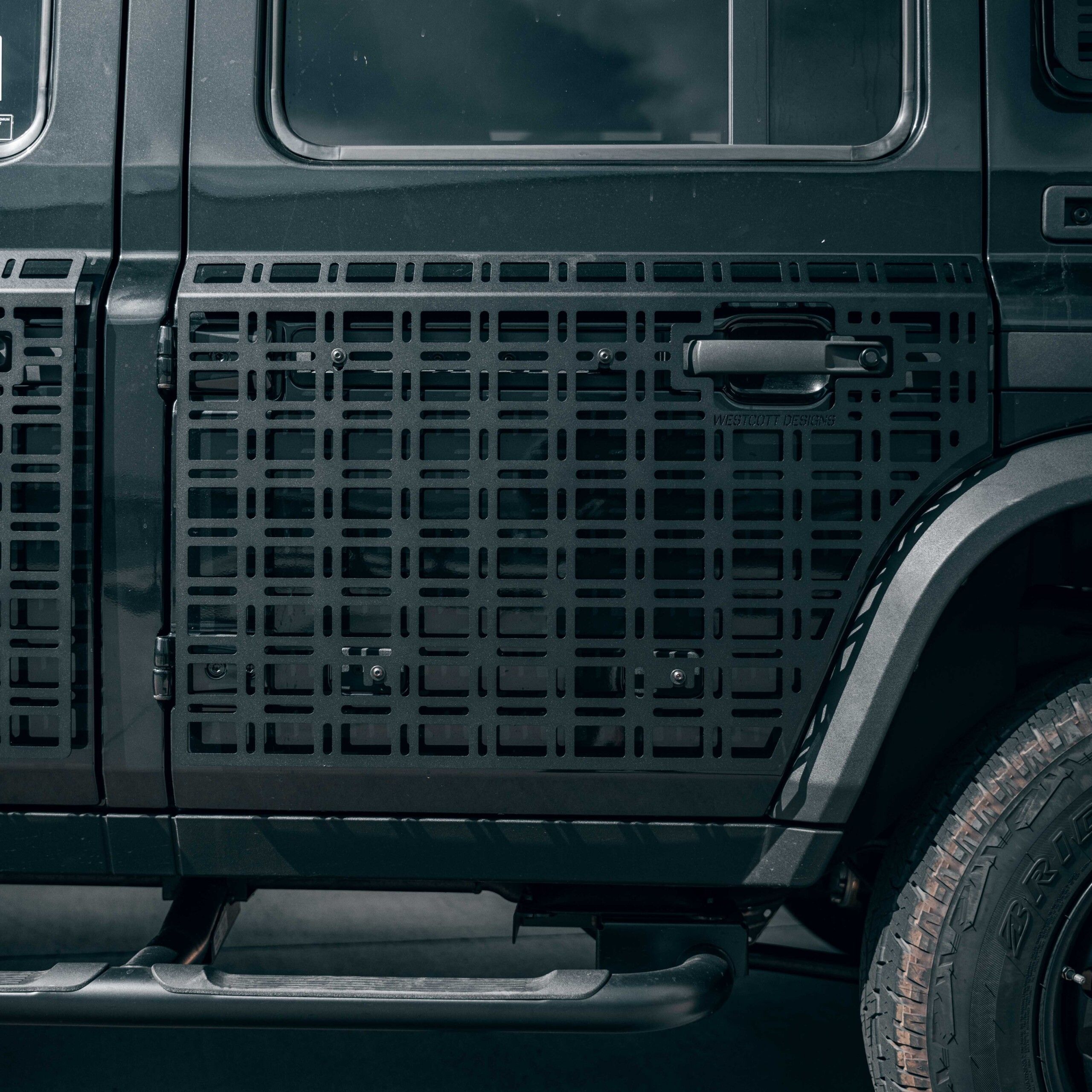 2024-2025 INEOS’s 1st Generation Grenadier with Westcott Design’s Rear Door Molle Panel Set by Westcott Designs - Lifestyle 9