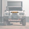 Westcott Designs Ineos Grenadier Hidden Grill Light Bar Bracket - Featuring a 20” Heretic Light Bar