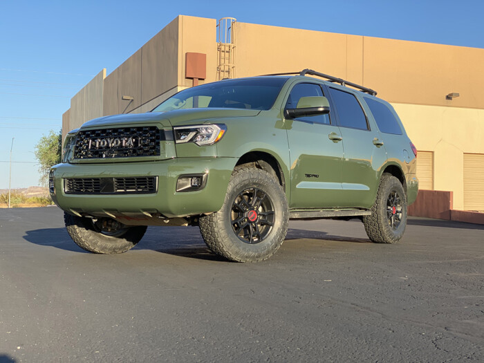 2020-22′ Sequoia Fox TRD PRO Lift Kit (FRONT ONLY) - IMG_4626