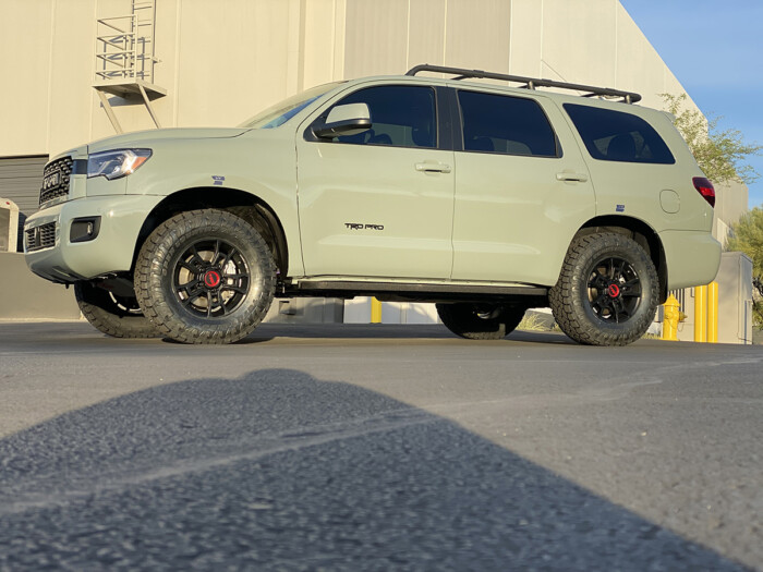 2020-22′ Sequoia Fox TRD PRO Lift Kit (FRONT ONLY) - IMG_6382