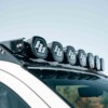 2025+ Toyota 4Runner 6th Gen Westcott Designs Lo-Pro Roof Rack Baja Designs XL Linkable Light Bar Visor + Bracket Kit