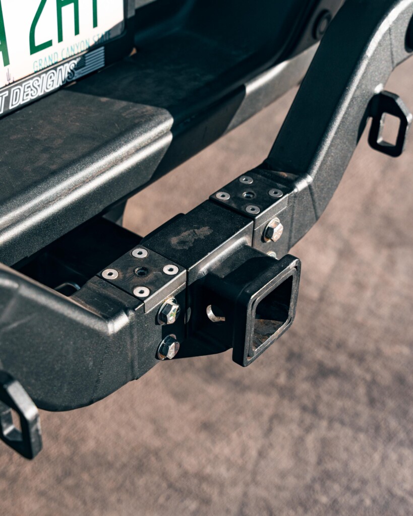 Universal Modular Spare Tire Carrier Rack - Westcott Designs