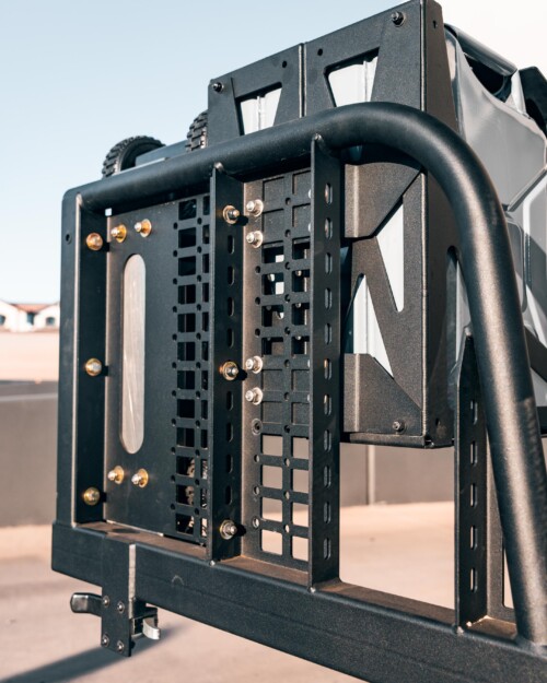 Universal Modular Spare Tire Carrier Rack - Westcott Designs