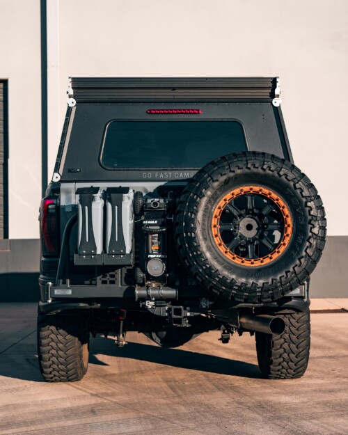 Universal Modular Spare Tire Carrier Rack
