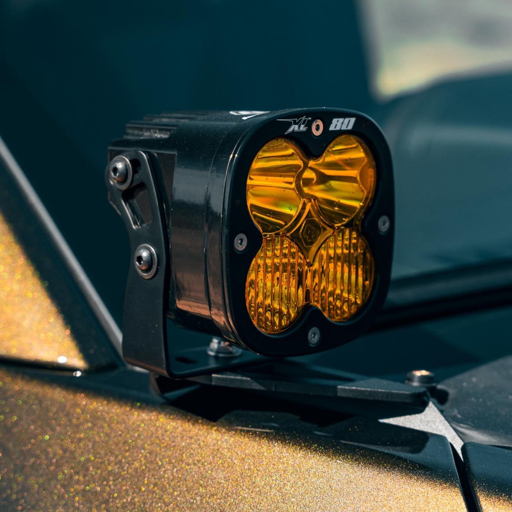 2021-2026 Ford F-150 Raptor A-Pillar Ditch Light Brackets by Westcott Designs™ - lifestyle 5