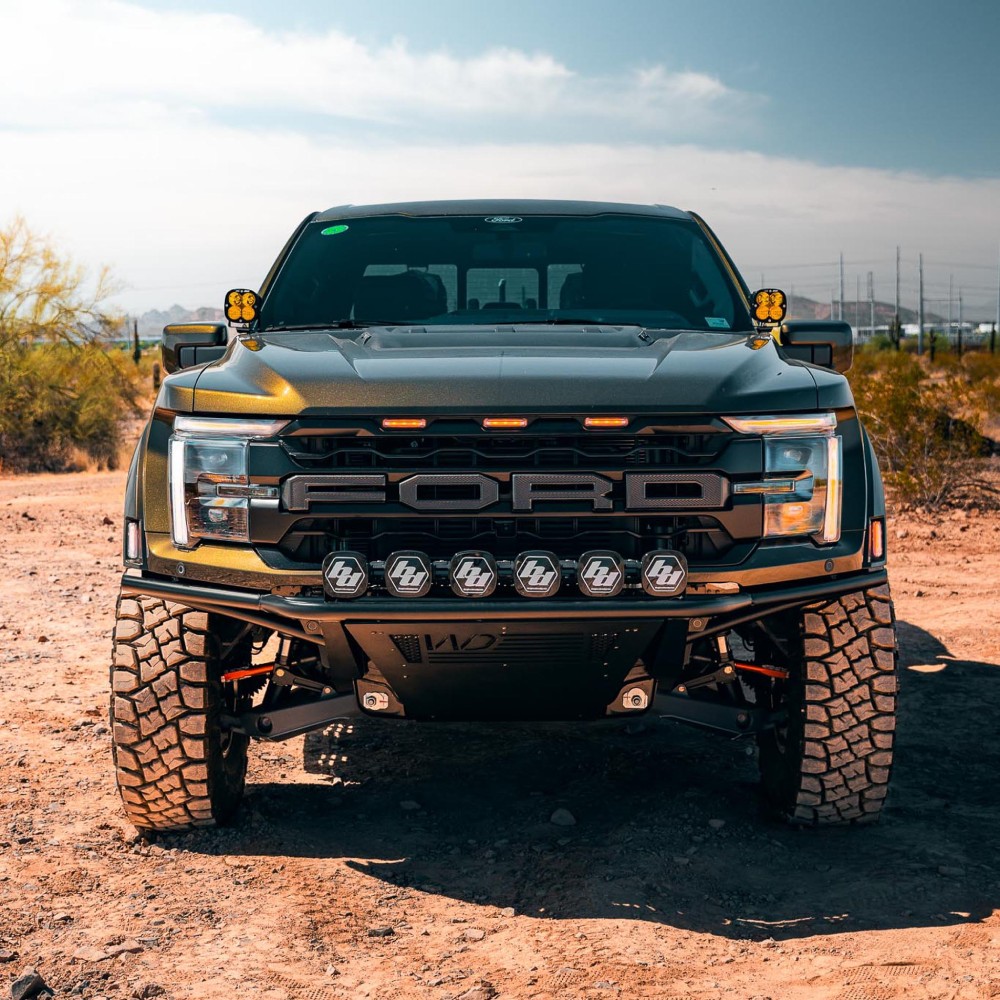 2021-2026 Ford F-150 Raptor A-Pillar Ditch Light Brackets by Westcott Designs™ - lifestyle F-150 Raptor 10