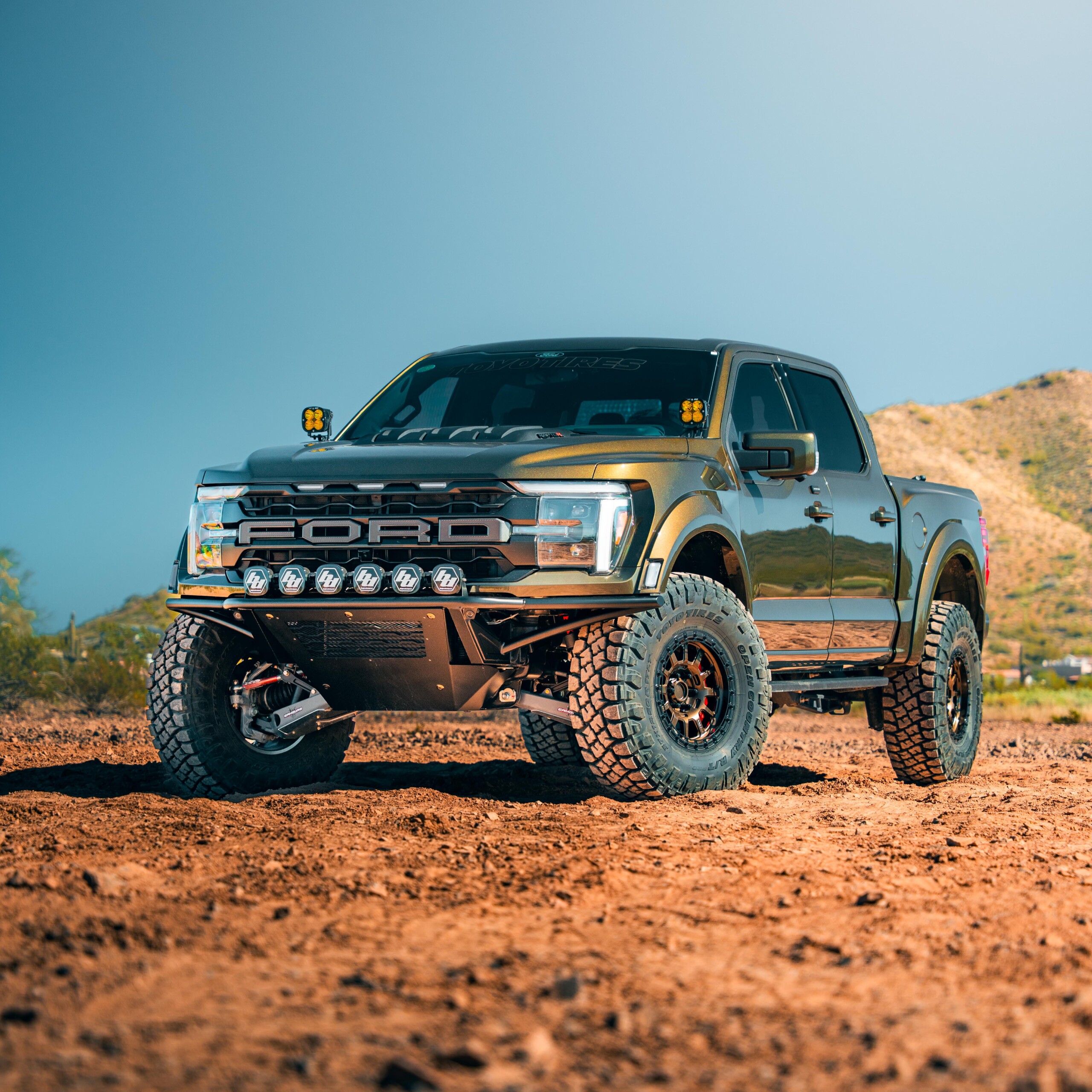 2021-2026 3rd Gen Ford F-150 Raptor by Westcott Designs™ Pre-Runner Bumper with Factory Innercooler