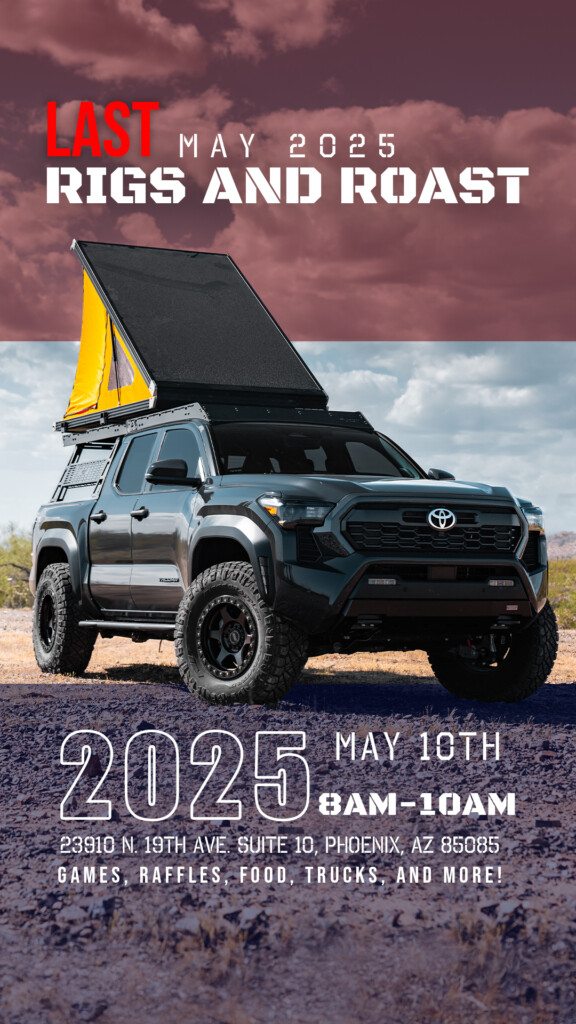 Rigs and Roast May 10th poster