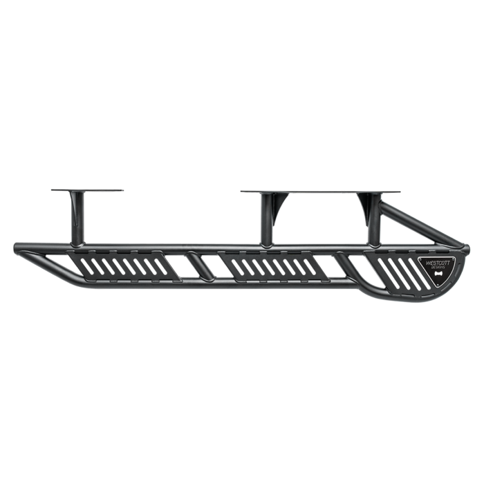 5th Gen 2024 Toyota 4Runner Rock Sliders by Westcott Designs Drive Side Top View