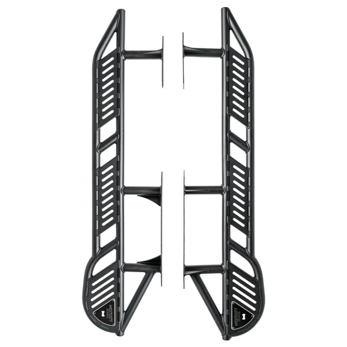 5th Gen 2024 Toyota 4Runner Rock Sliders by Westcott Designs Pair Top View