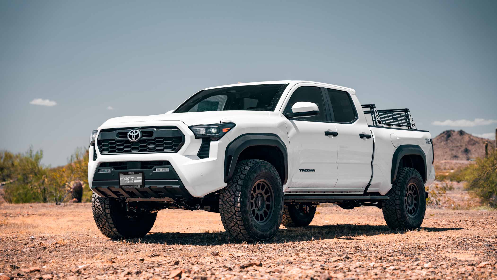 2024 (4th Gen) Toyota Tacoma Long Bed Off-road & Overland Modifications by Westcott Designs.
