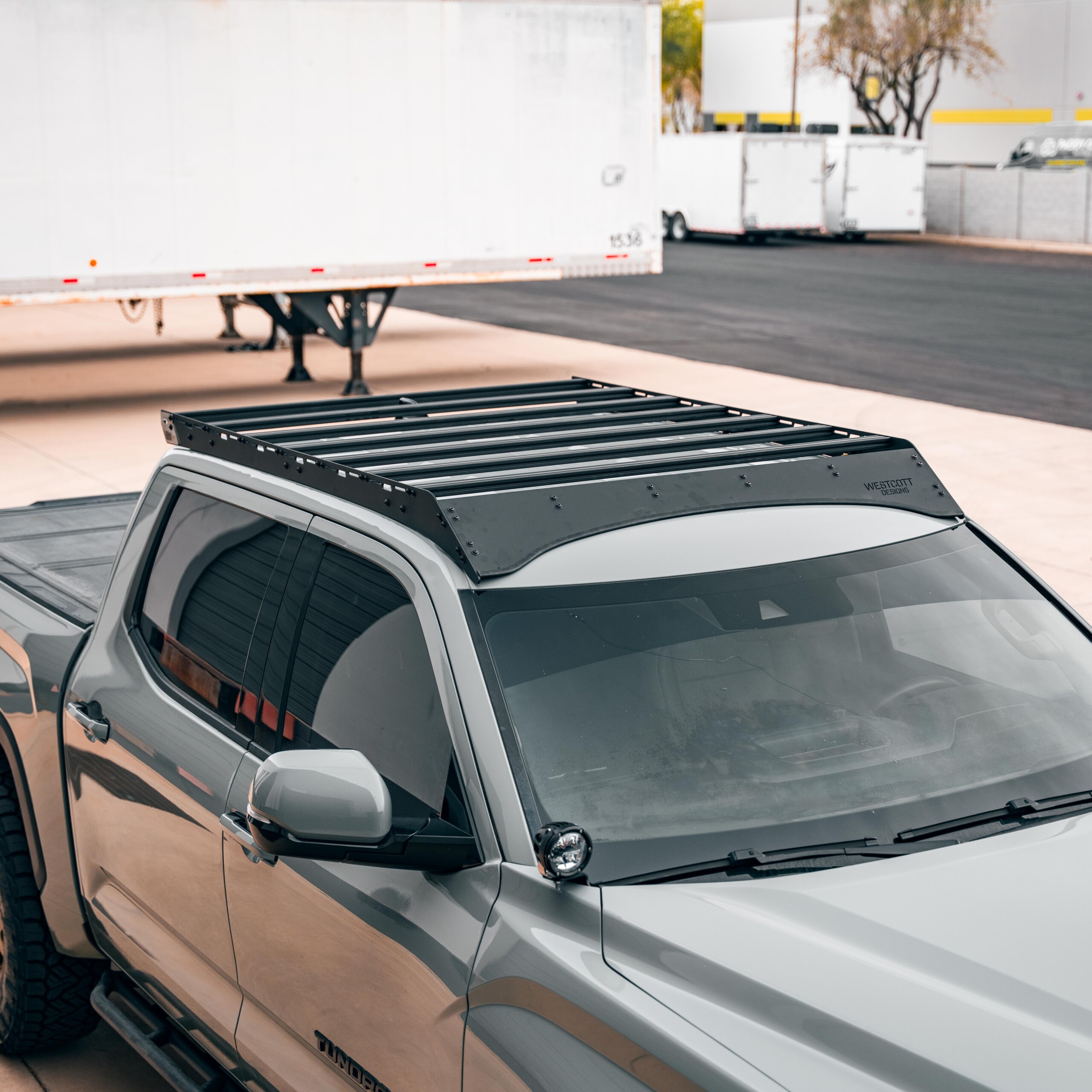 3rd Gen 2023-2026 Toyota Tundra Lo-Pro Roof Rack by Westcott Designs™ - Lifestyle 21