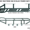 Westcott Designs Rock Sliders Choose Your Finish - RAW or Black Powder Coat BK08