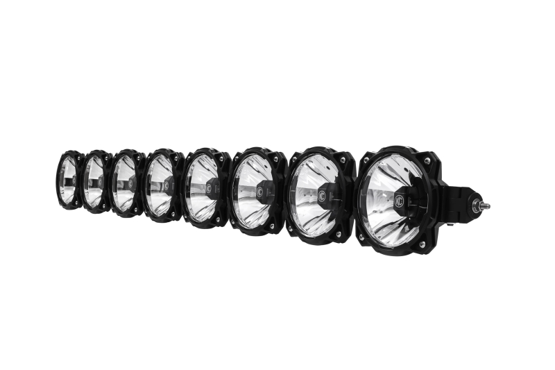 KC HiLiTES Universal 50in. Pro6 Gravity LED 8-Light 160w Combo Beam Light Bar (No Mount) - Image 6
