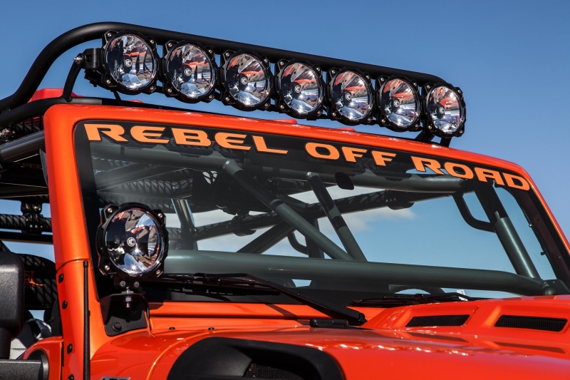 KC HiLiTES Universal 50in. Pro6 Gravity LED 8-Light 160w Combo Beam Light Bar (No Mount) - Image 4