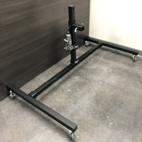 Rolling Cart for Hitch Mounted Rack