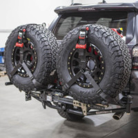 Universal Hitch Mount Tire Rack - Westcott Designs