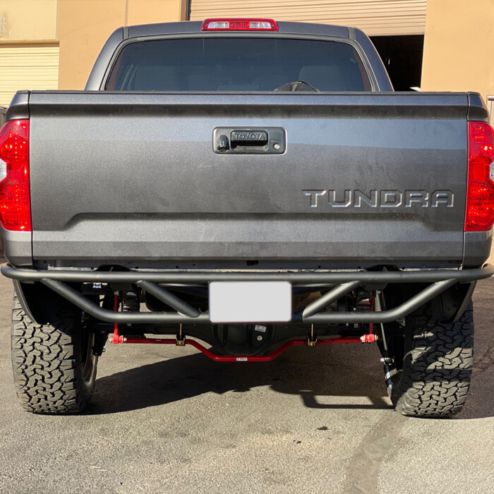 Tundra Prerunner Rear Bumper W/ Hitch Receiver - rear-bumper-img3