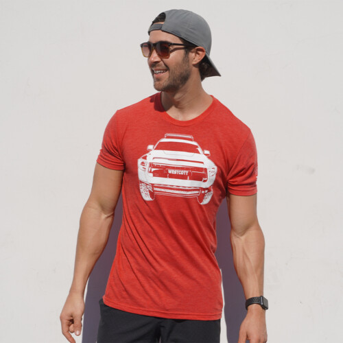 Men's T-Shirt (Red) - Westcott Designs