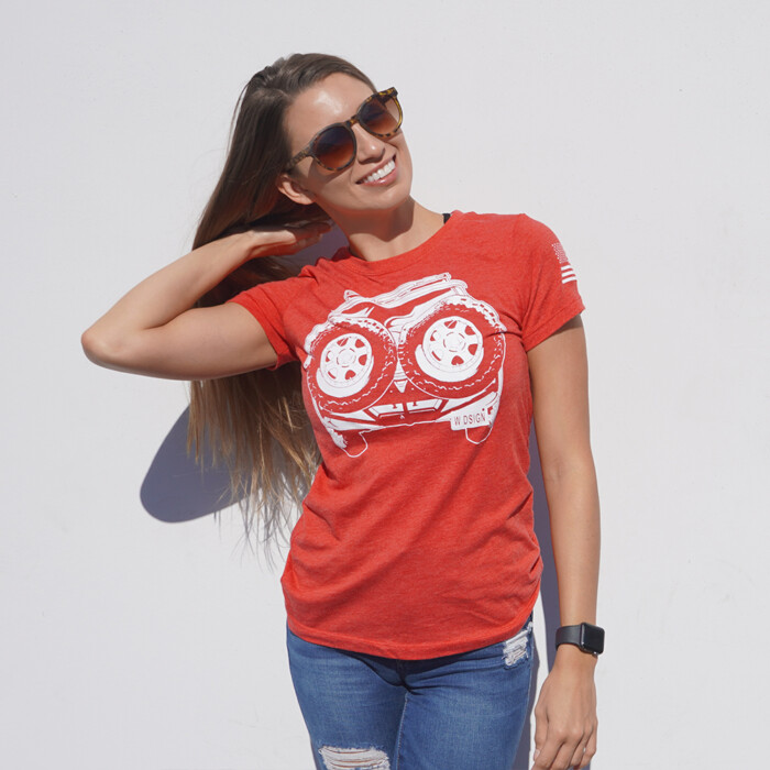 Women’s T-Shirt (Red) – Westcott Designs - 
