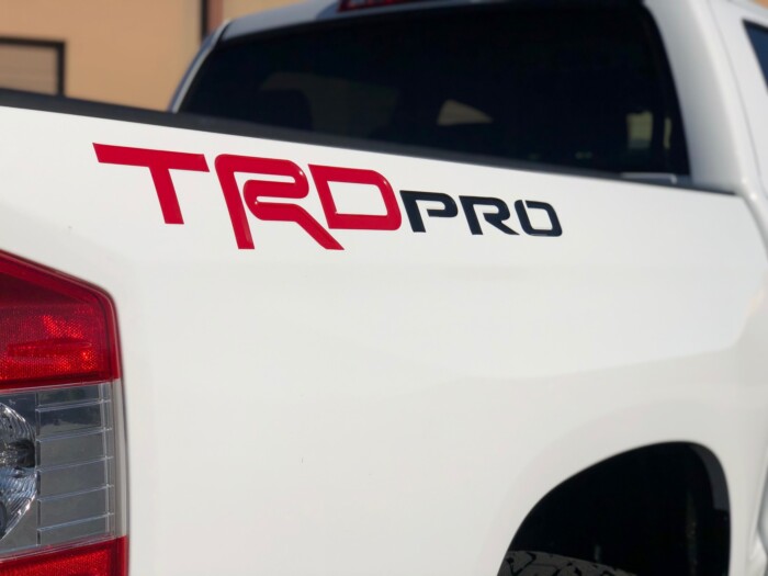 TRD Pro Truck Bed Vinyl Inserts (2015-22′) - 